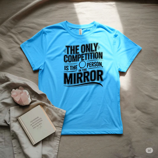 The only competition is the person in the mirror T-Shirt