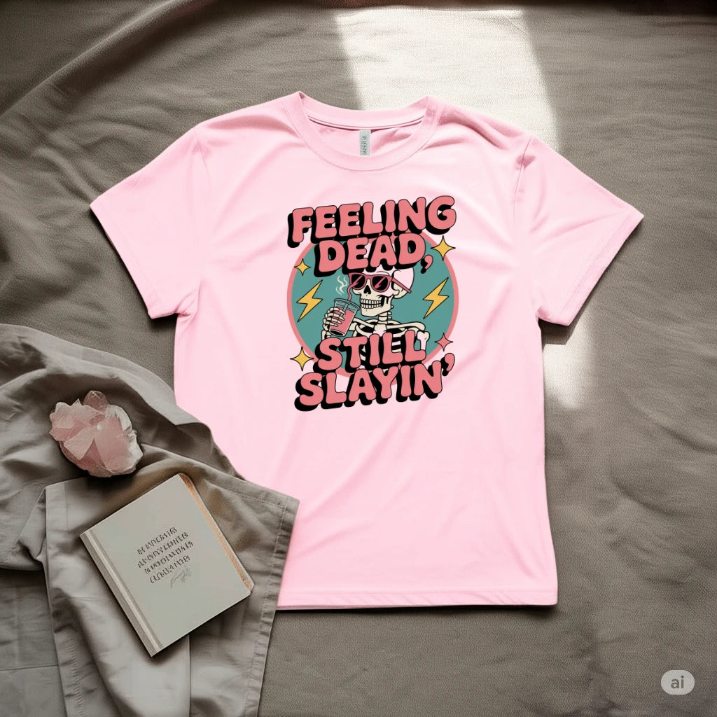 Feeling Dead Still Slaying T-Shirt