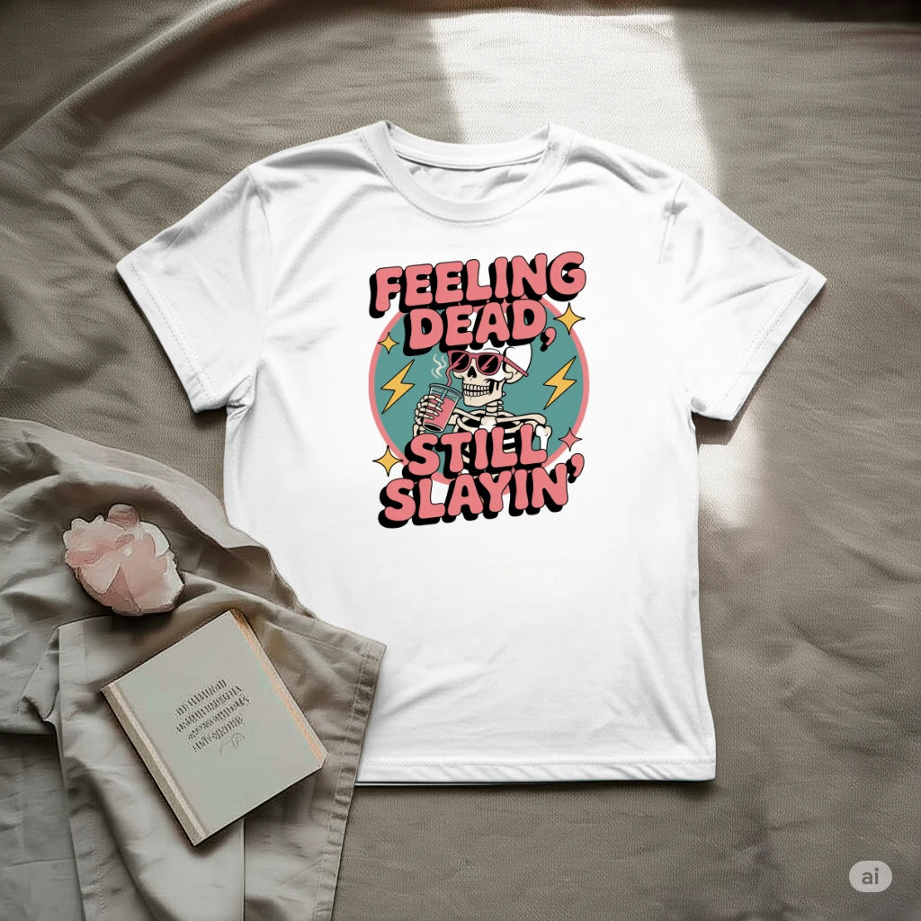 Feeling Dead Still Slaying T-Shirt