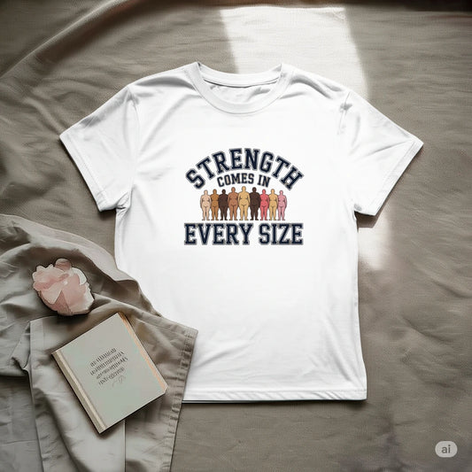 Strength comes in every size T-Shirt