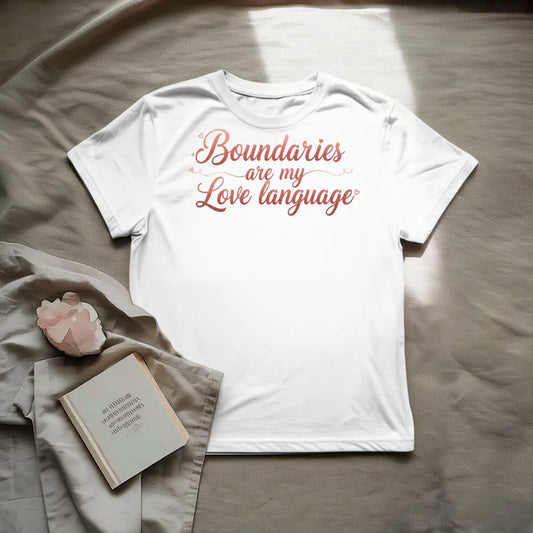 Boundaries are my Love  Language T-shirt