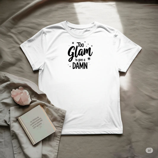 Too glam to give a damn T-Shirt