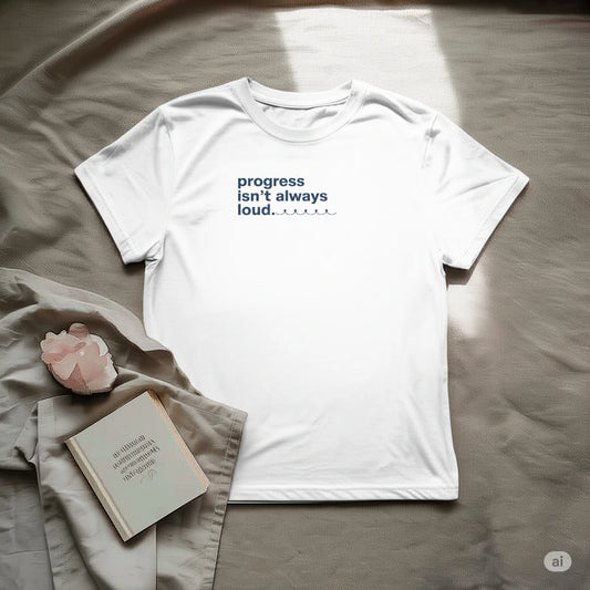 Progress isn't loud always T-Shirt