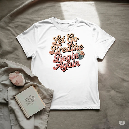 Let go breathe again T-Shirt