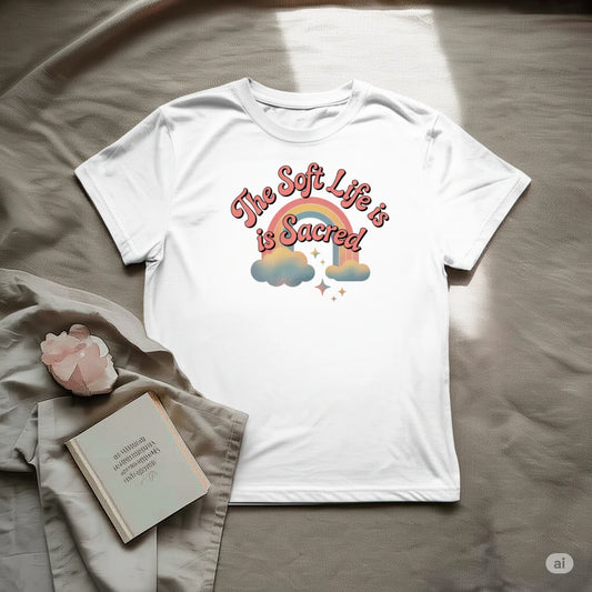 The soft life is sacred T-Shirt