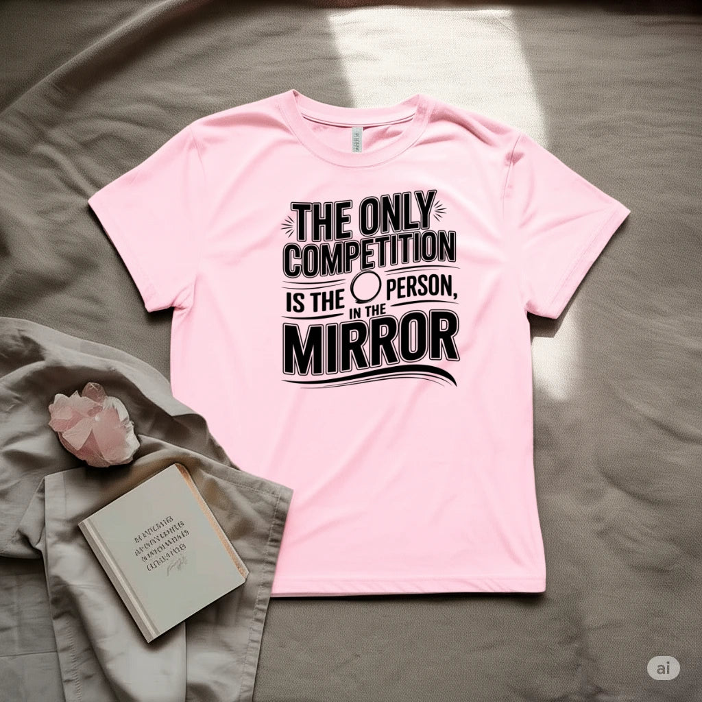 The only competition is the person in the mirror T-Shirt
