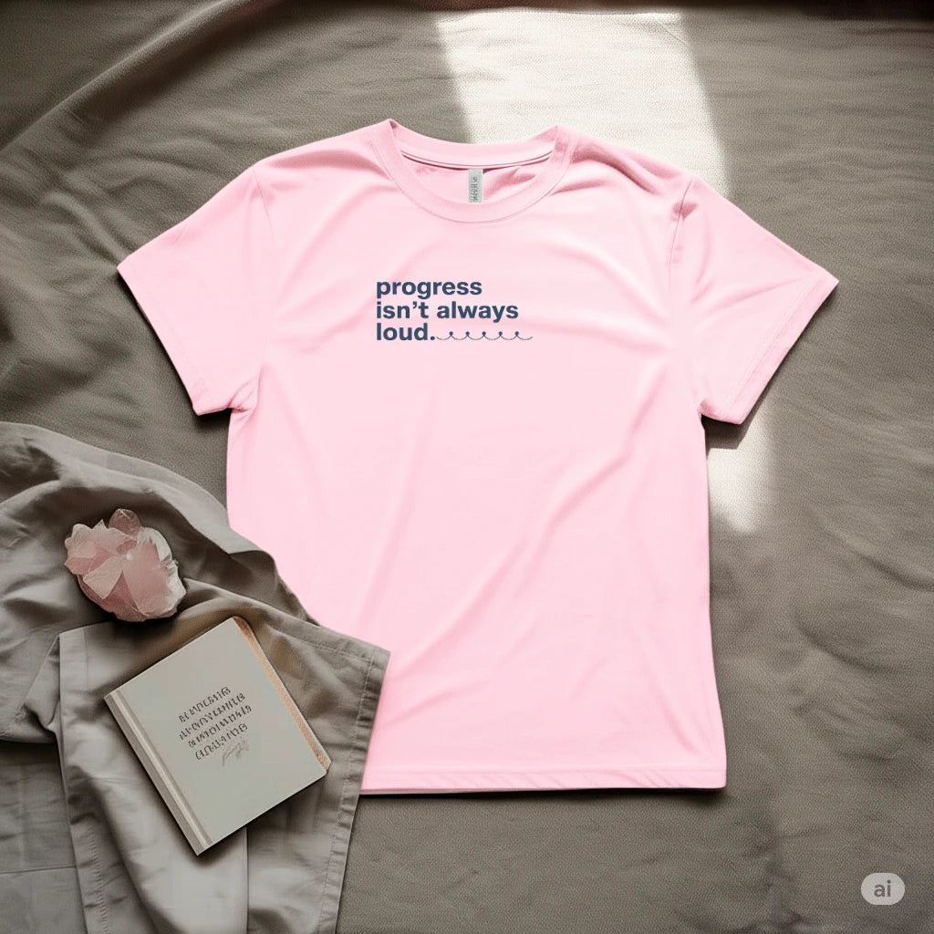 Progress isn't loud always T-Shirt