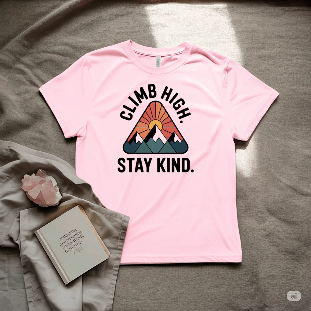 Climb high stay kind T-Shirt
