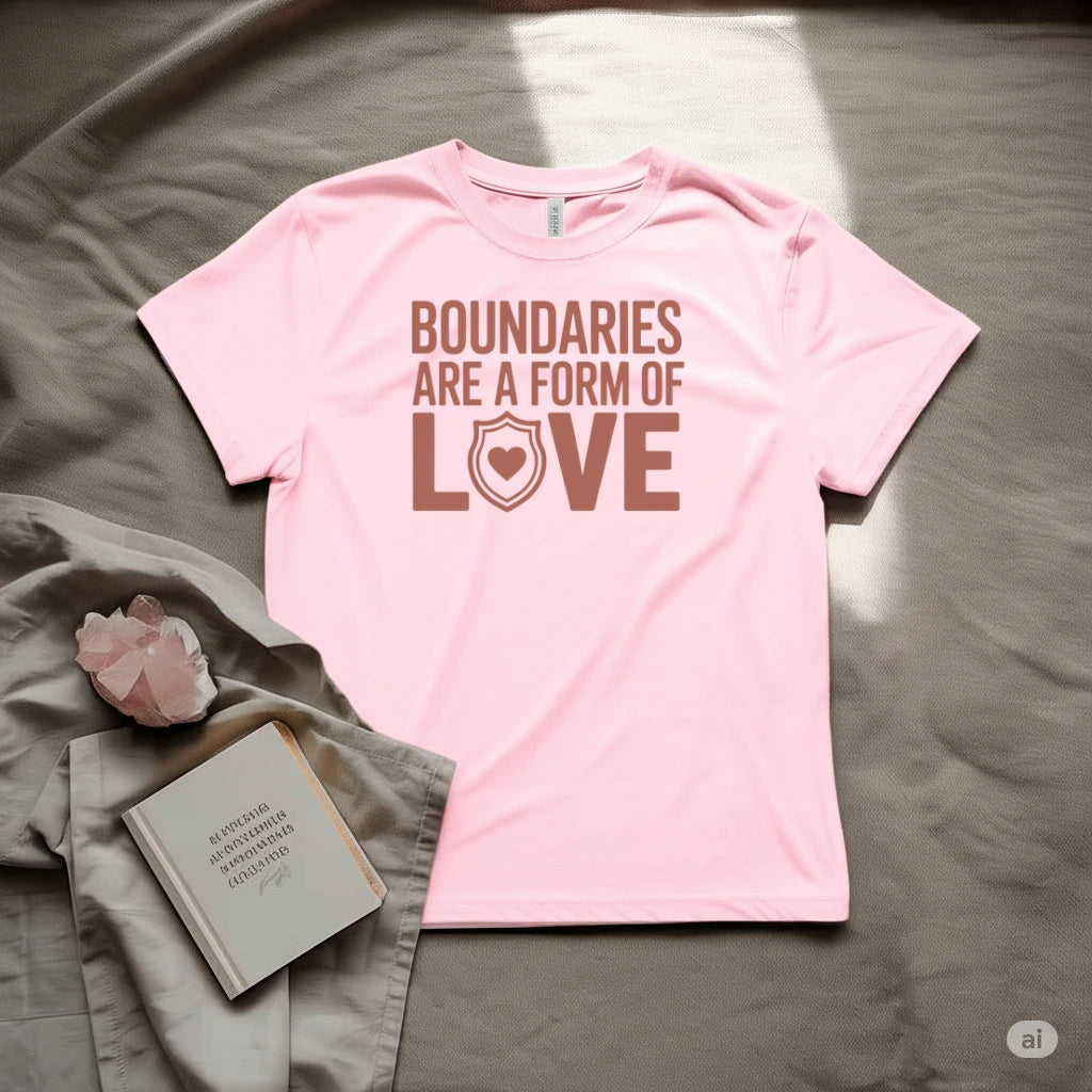 Boundaries are a form of love T-Shirt