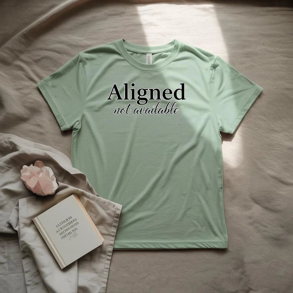 Aligned not available T-shirt