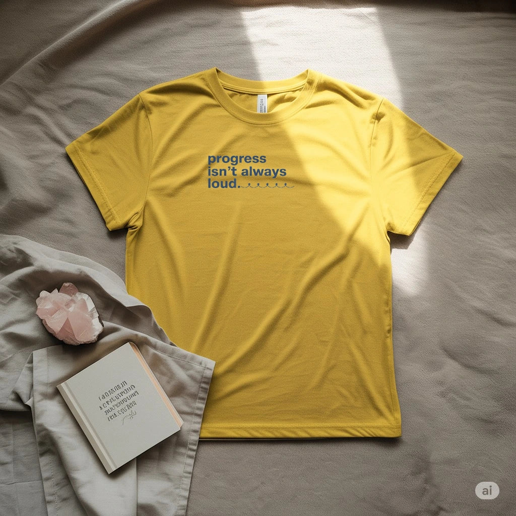 Progress isn't loud always T-Shirt