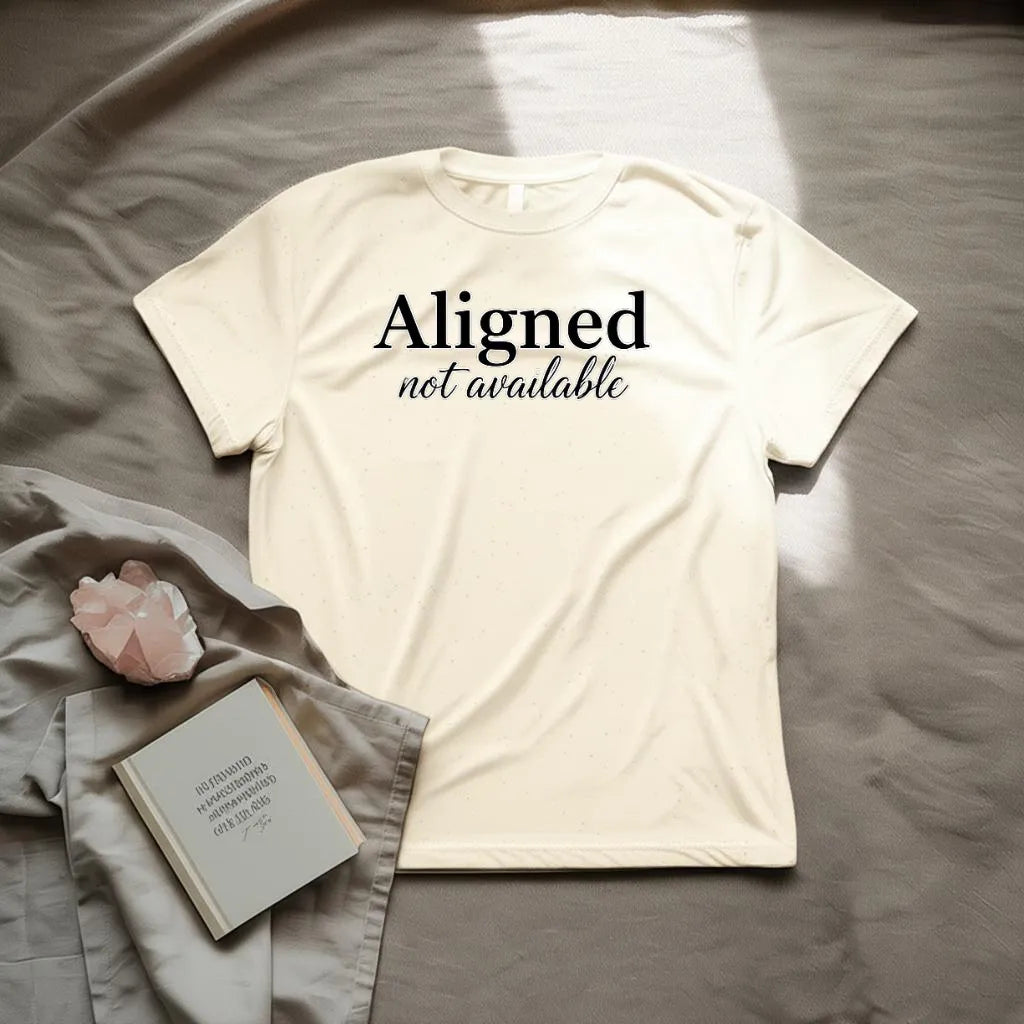 Aligned not available T-shirt