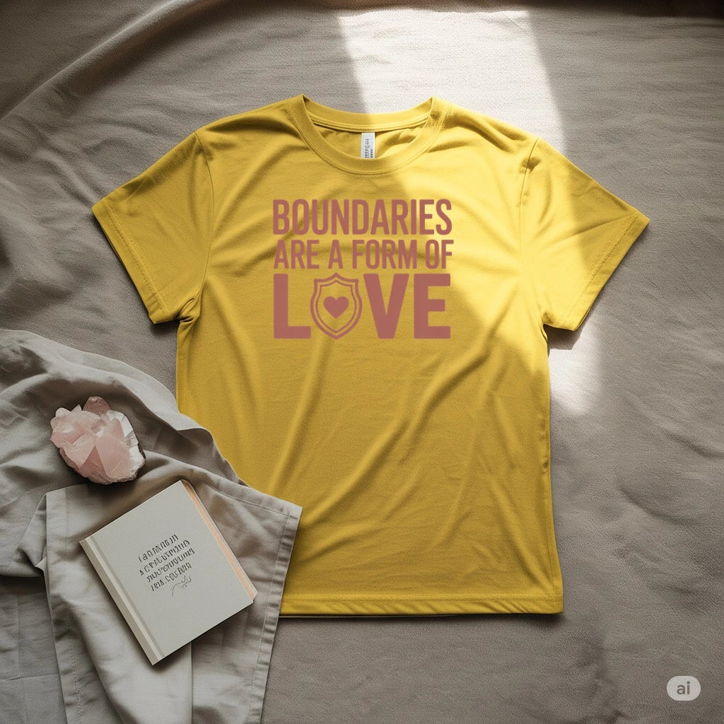 Boundaries are a form of love T-Shirt
