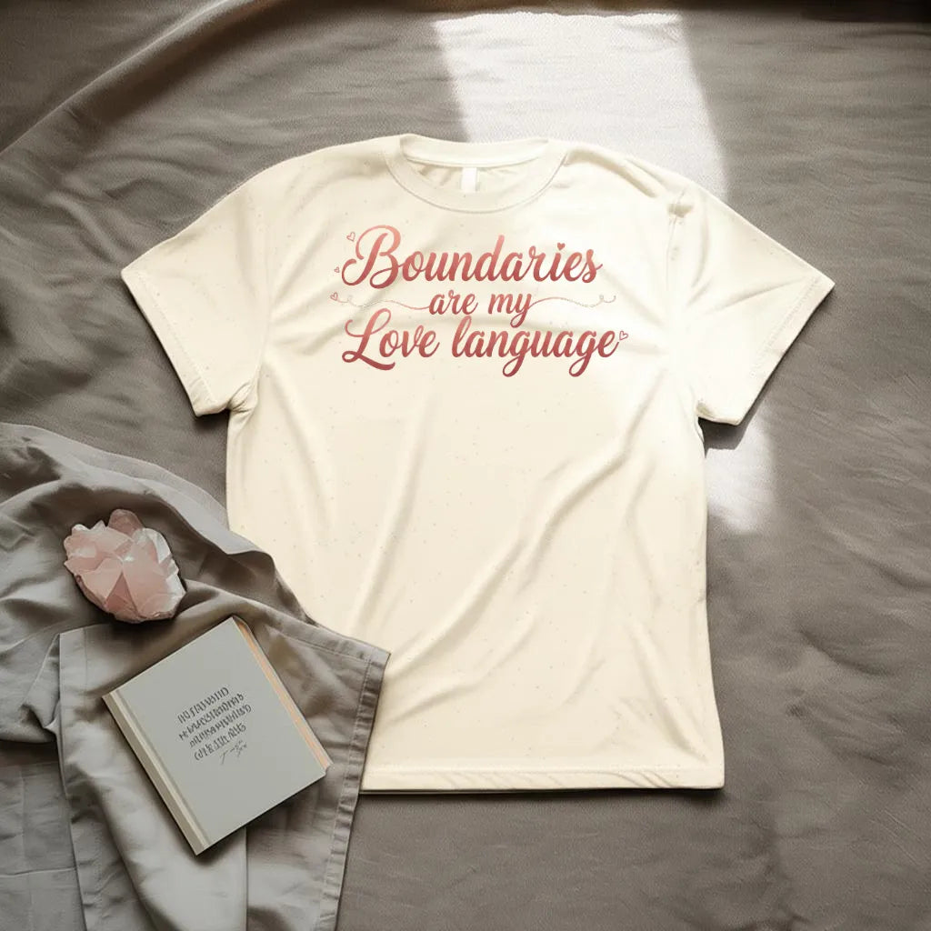 Boundaries are my Love  Language T-shirt