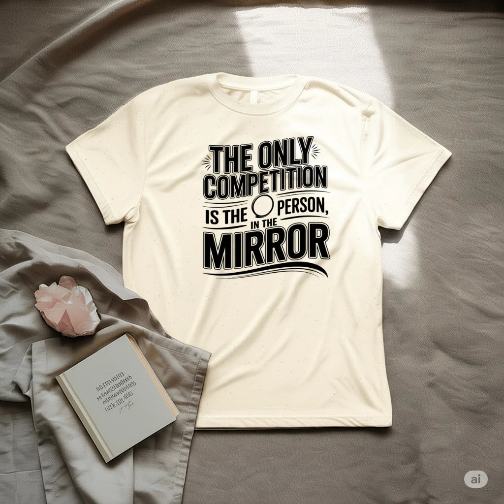 The only competition is the person in the mirror T-Shirt