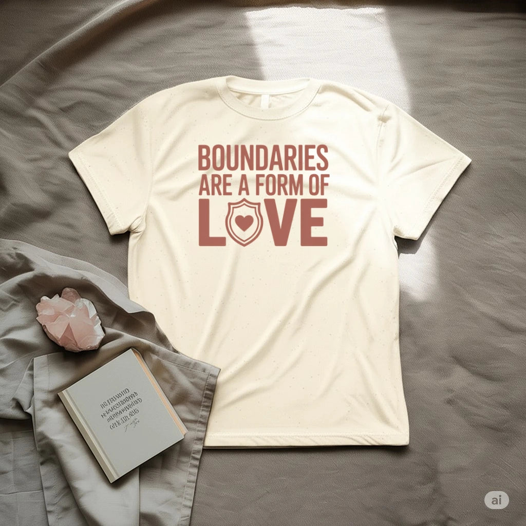 Boundaries are a form of love T-Shirt