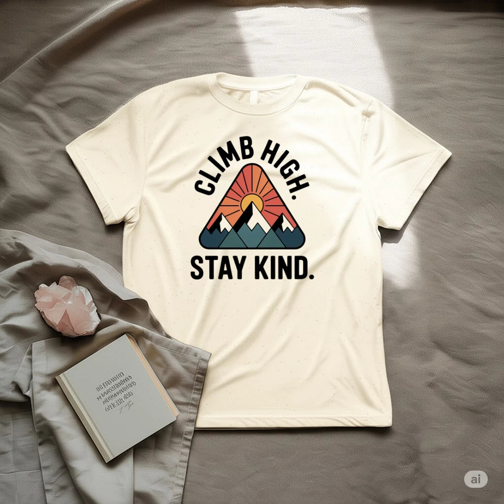 Climb high stay kind T-Shirt