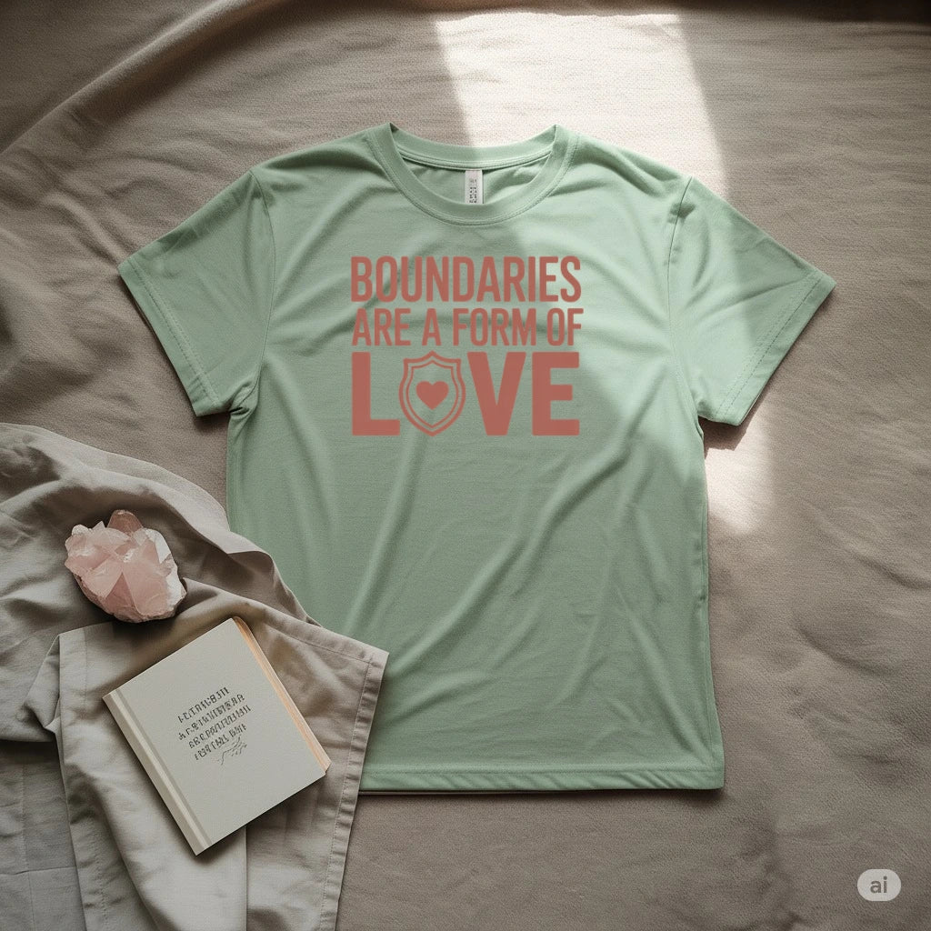 Boundaries are a form of love T-Shirt