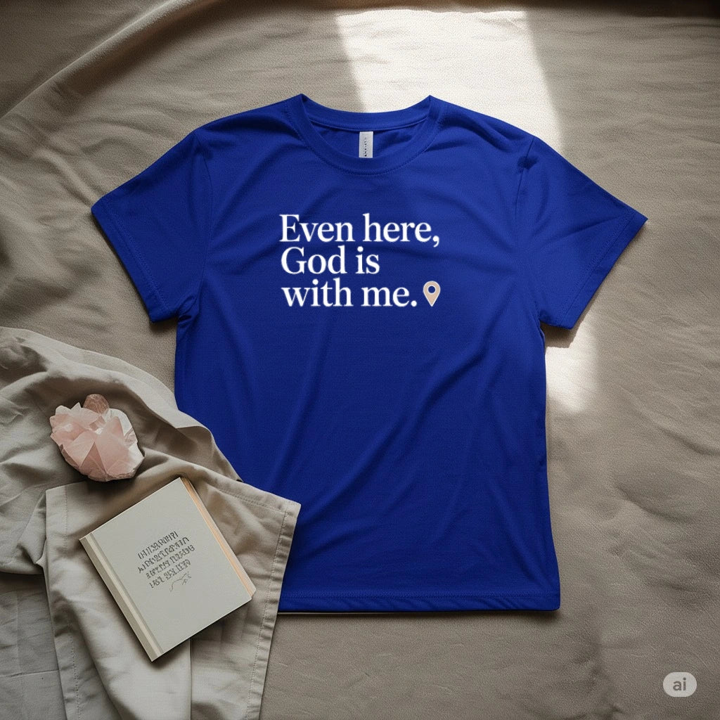 Even here god is with me T-Shirt