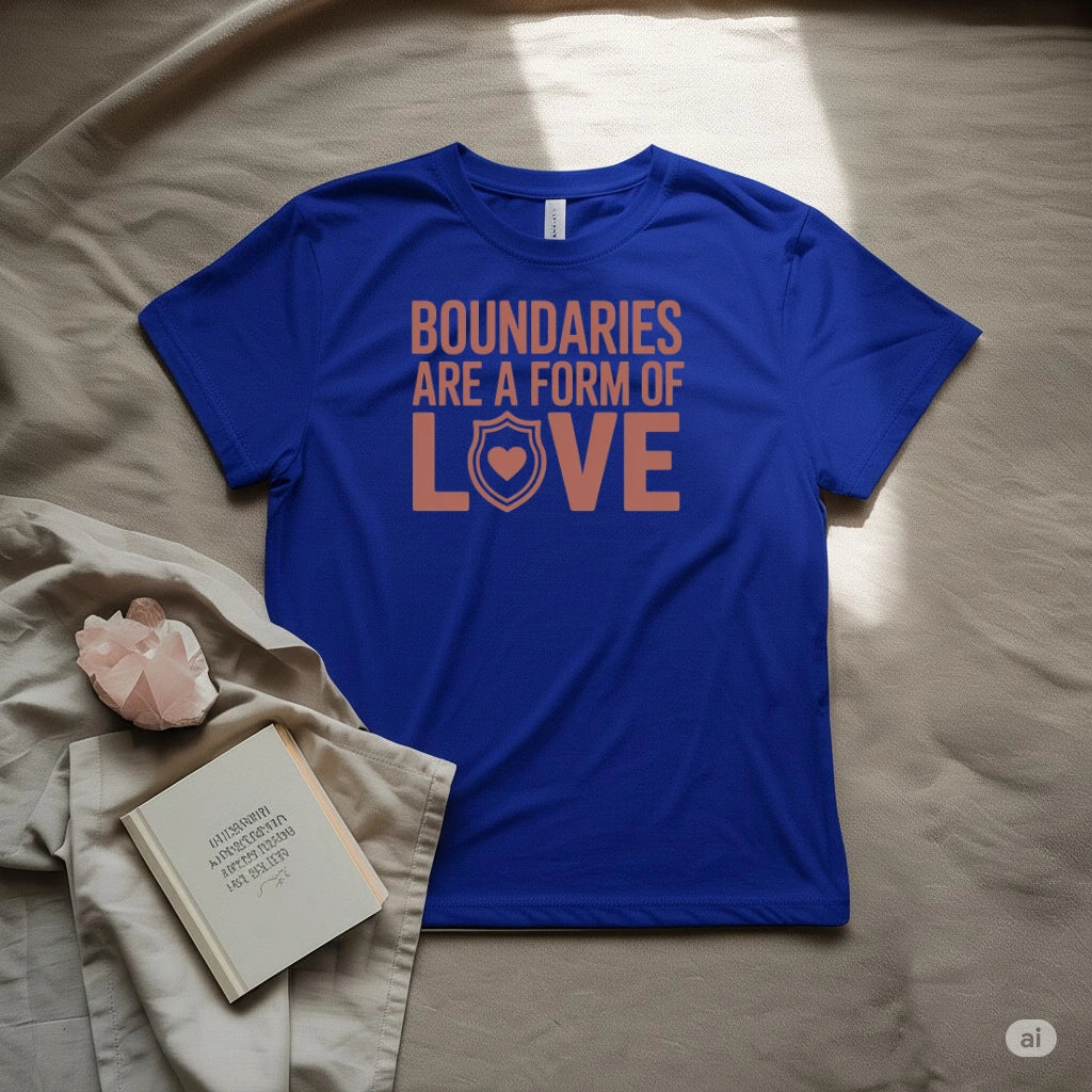 Boundaries are a form of love T-Shirt