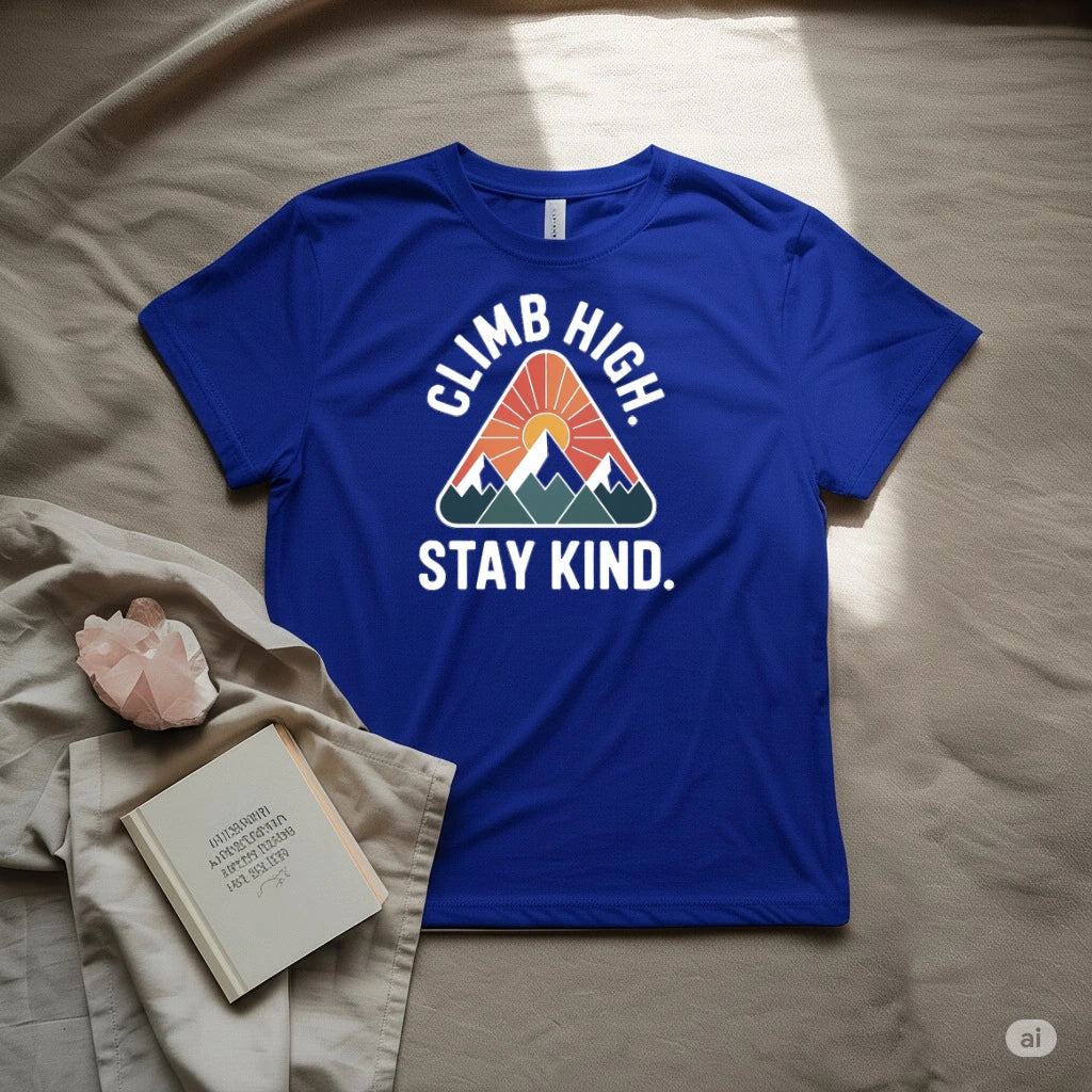 Climb high stay kind T-Shirt
