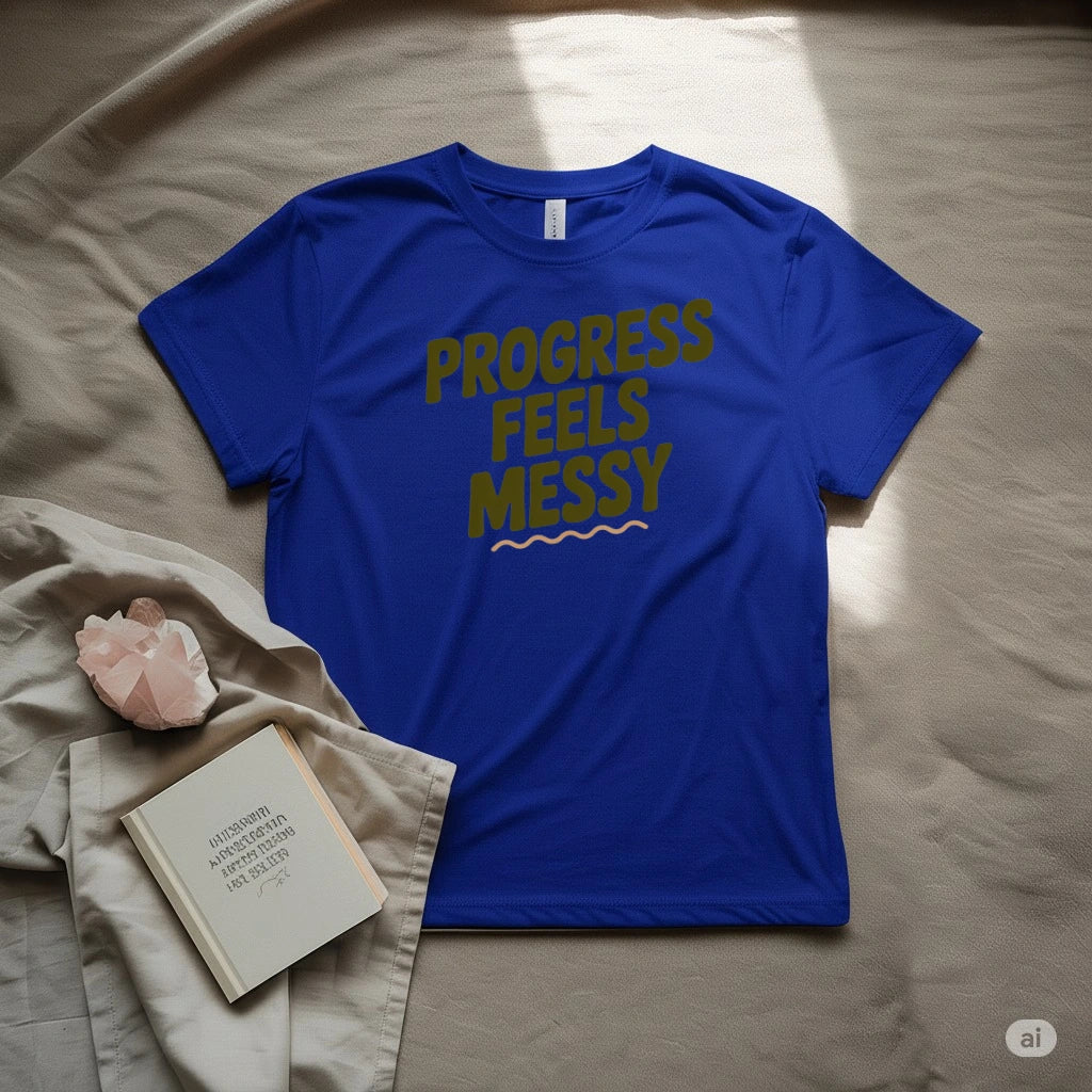 Progress Feels Messy T-Shirt