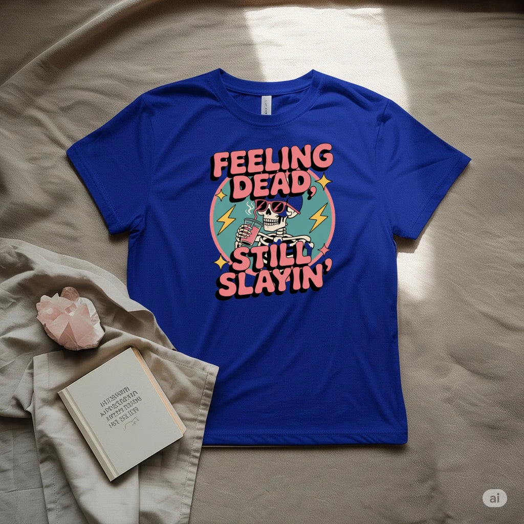 Feeling Dead Still Slaying T-Shirt