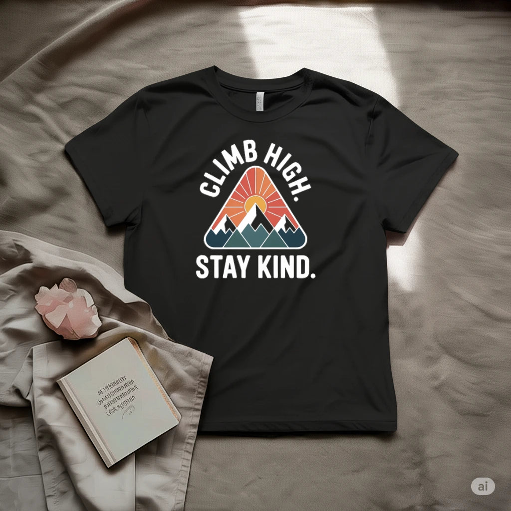 Climb high stay kind T-Shirt
