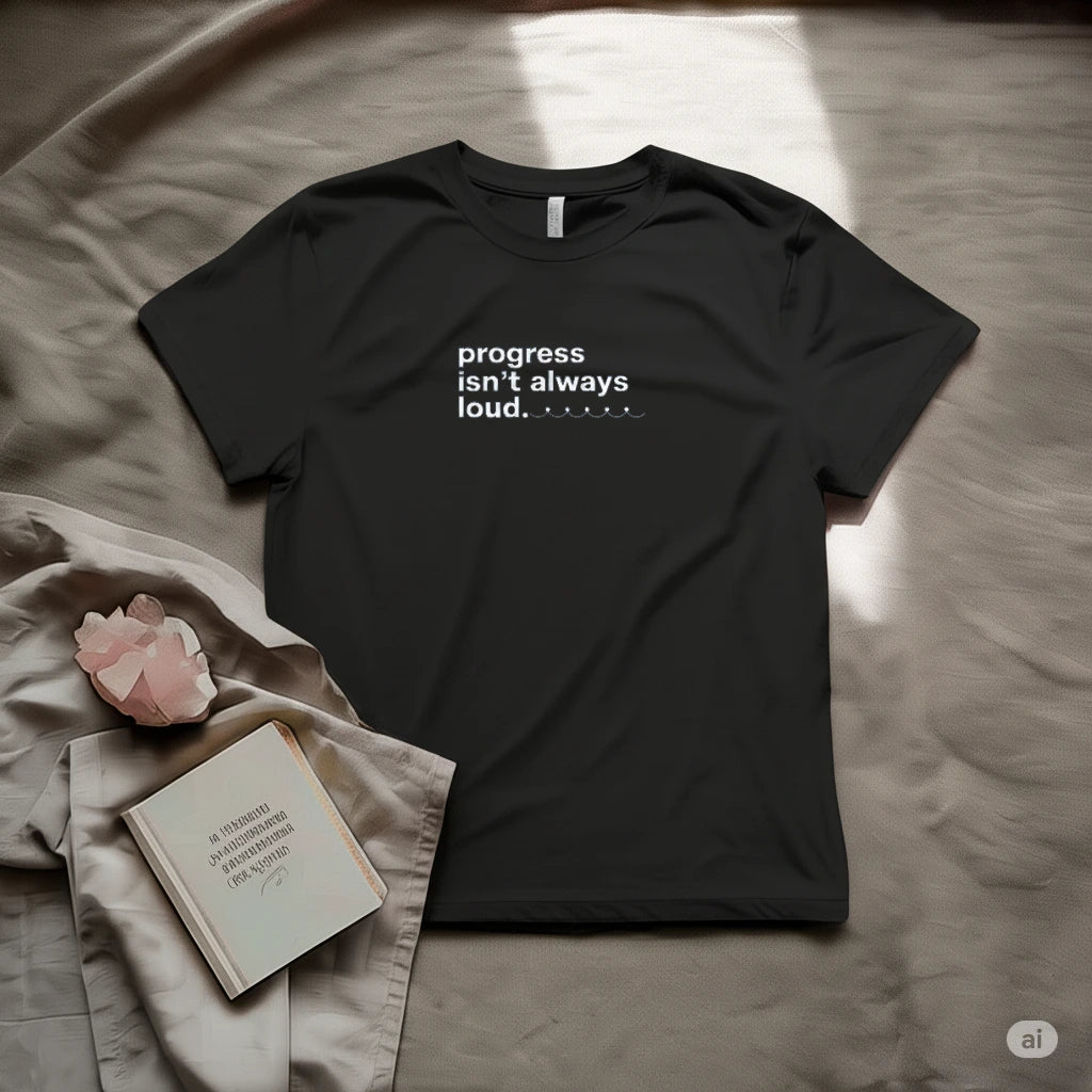 Progress isn't loud always T-Shirt