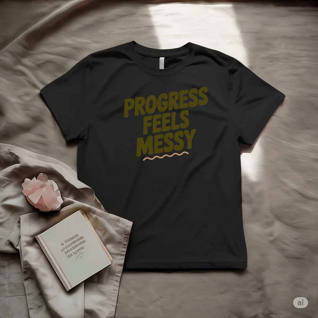 Progress Feels Messy T-Shirt
