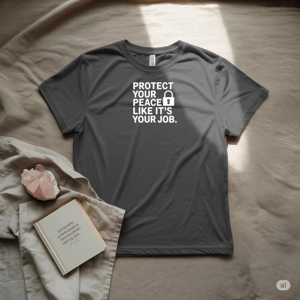 Protect your peace like it's your job T-Shirt