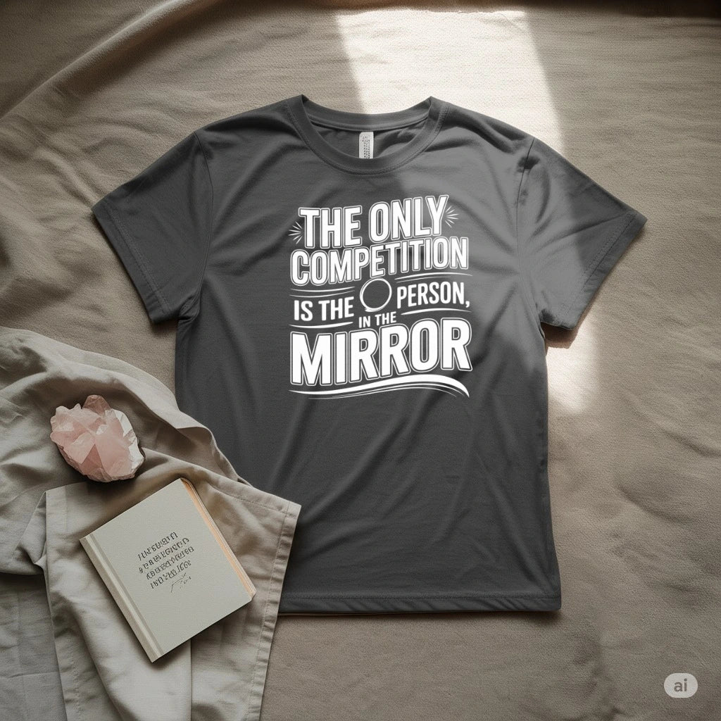 The only competition is the person in the mirror T-Shirt