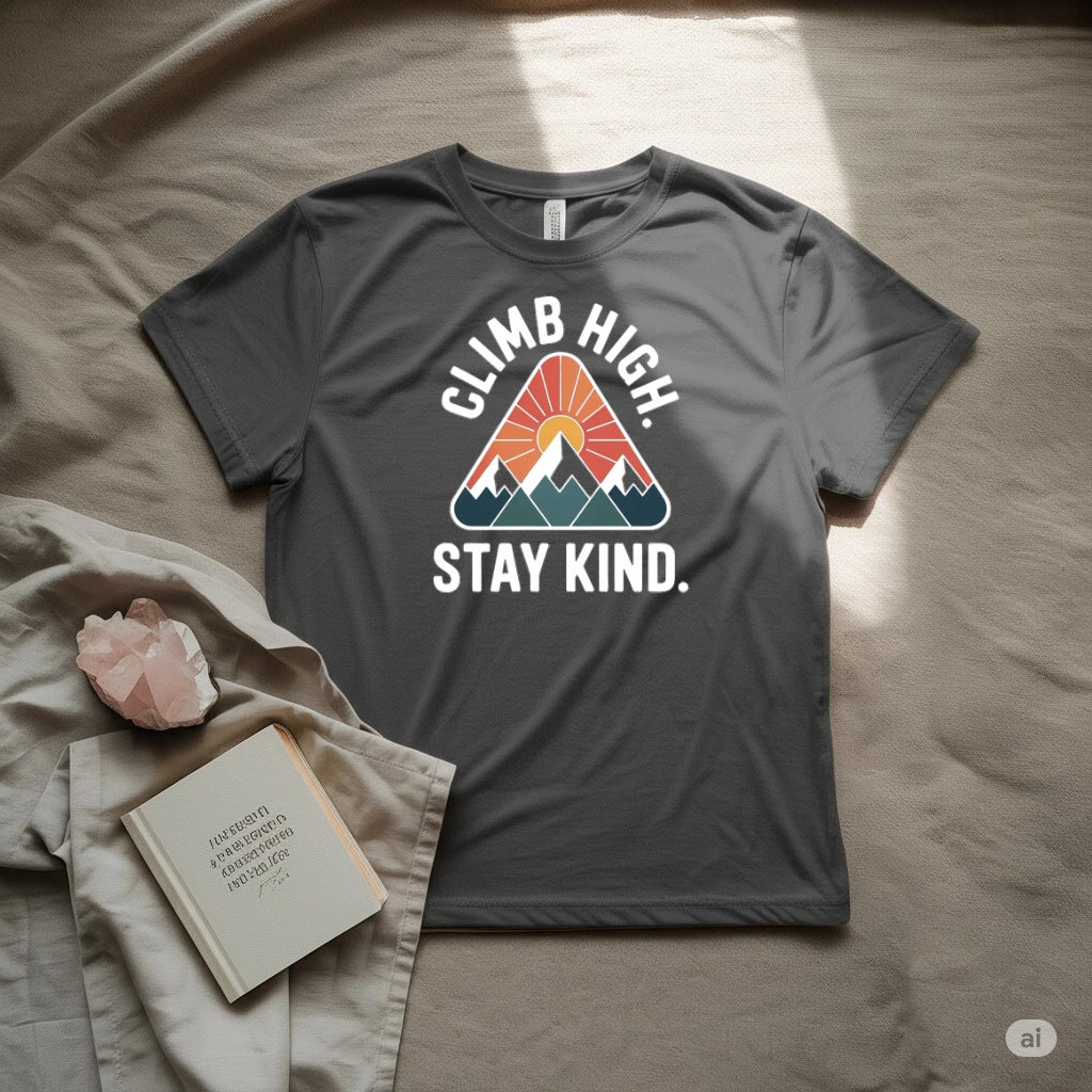 Climb high stay kind T-Shirt