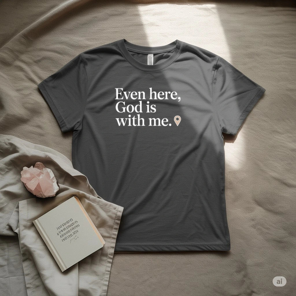 Even here god is with me T-Shirt