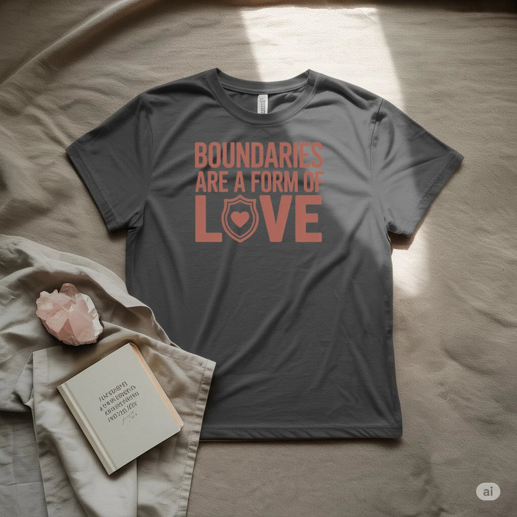 Boundaries are a form of love T-Shirt