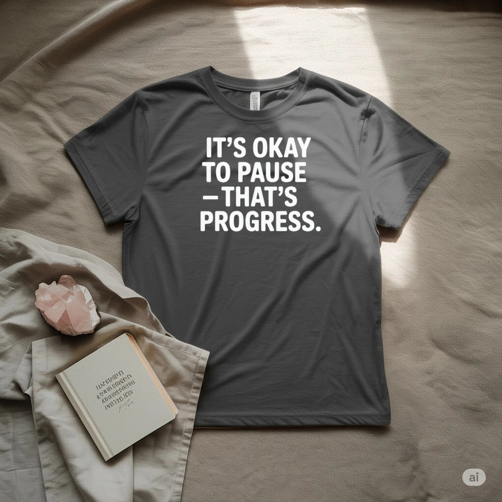 It's okay to pause that's progressT-Shirt
